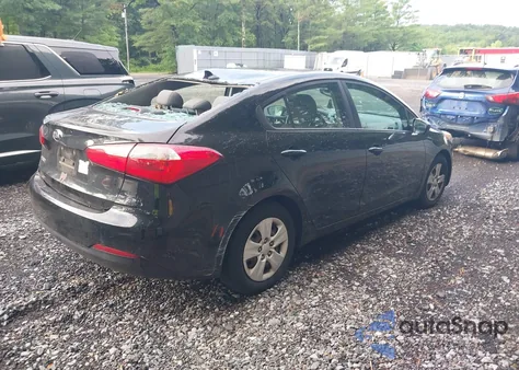 2016 Kia Forte Lx from USA, damaged, VIN KNAFK4A67G5542348